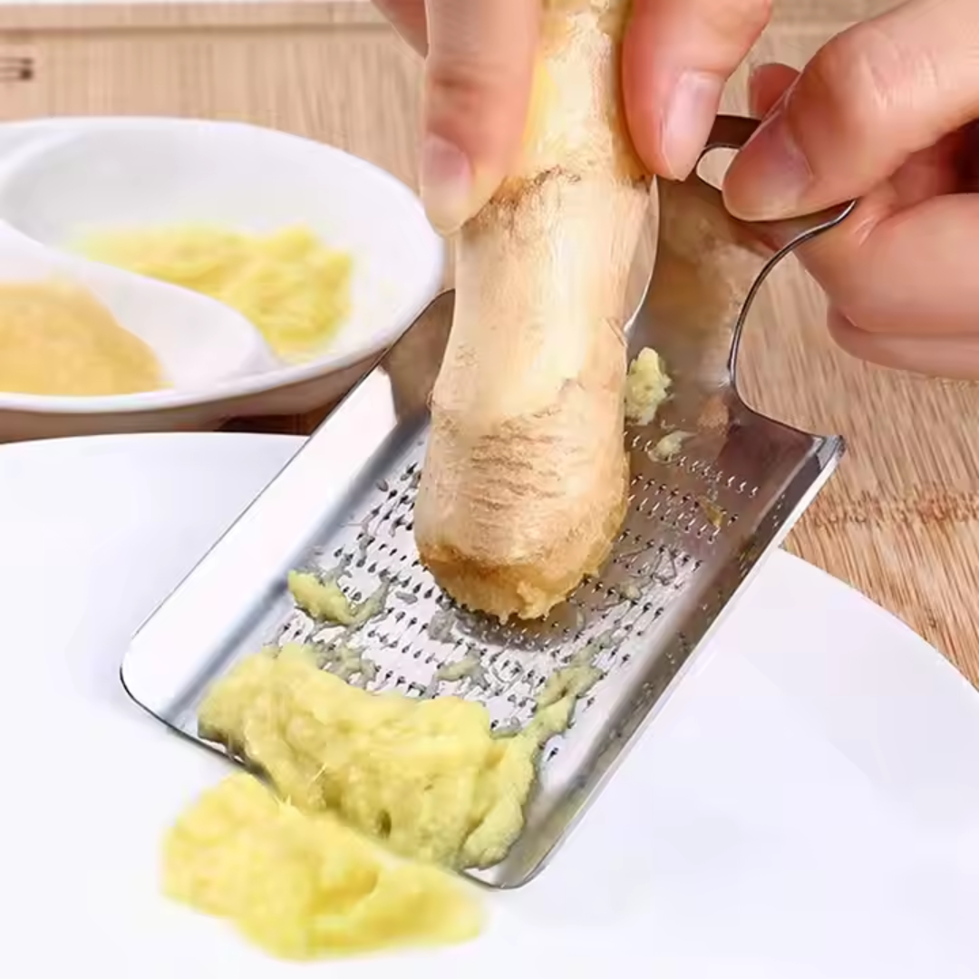 Mini Grater for Ginger, Garlic & Lemon Zest | Stainless Steel | Gold | Silver | Rose Gold - Image 5