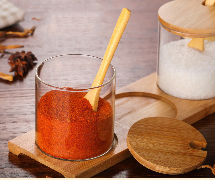 Glass seasoning bottle seasoning box set - Image 6