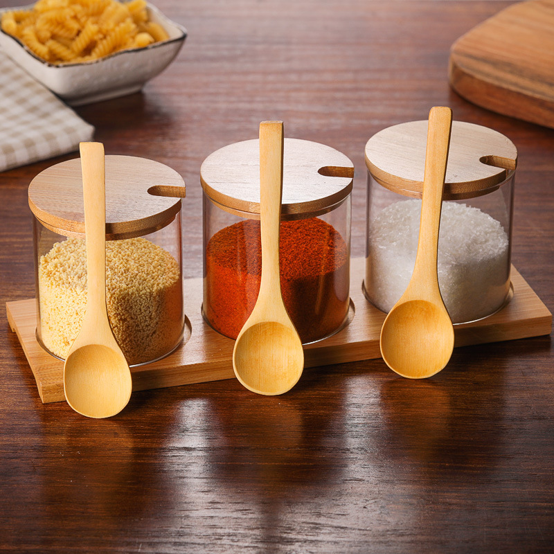 Glass seasoning bottle seasoning box set - Image 2