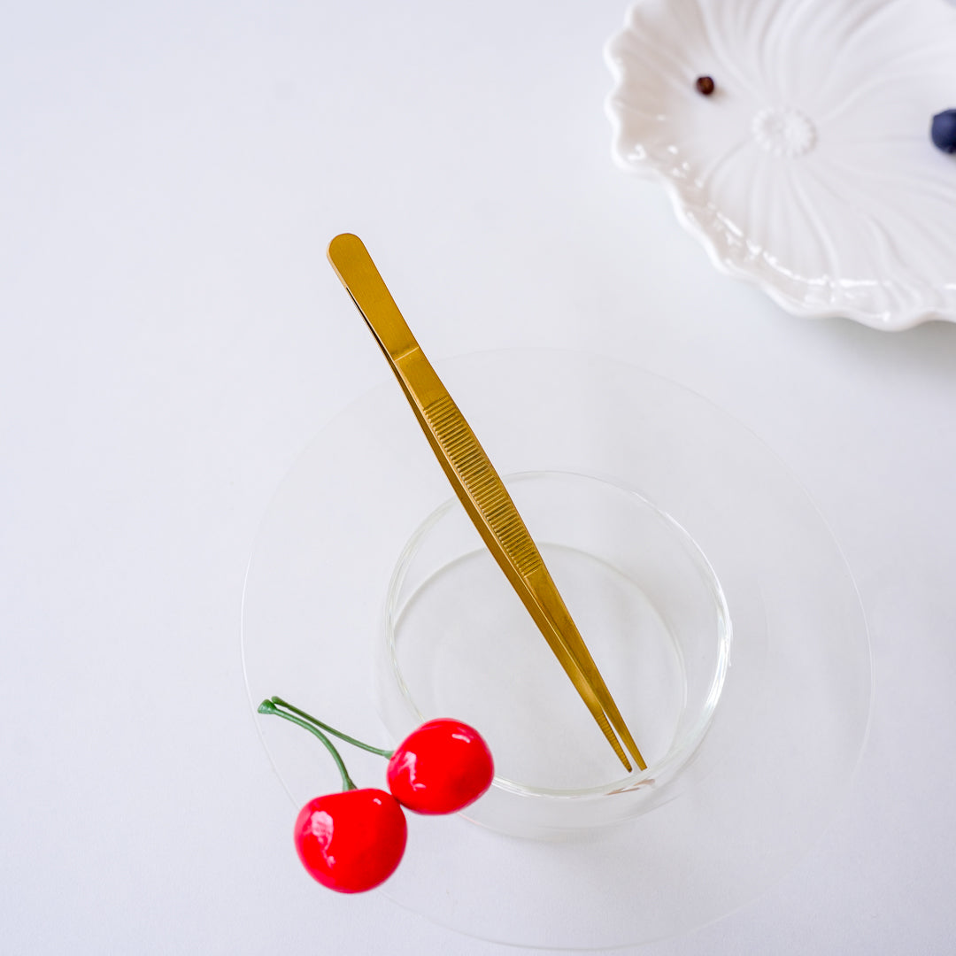 Culinary Precision Tweezers for Plating | Stainless Steel Chef Tweezers (16.5 cm) - Image 2