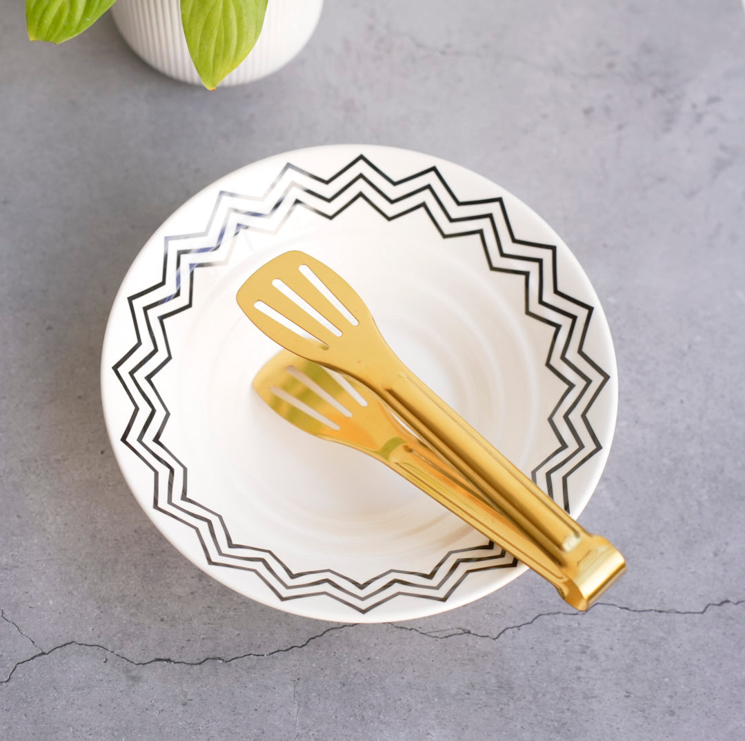 Classic Multipurpose Tong | 4 sizes | Gold & Silver | Stainless Steel - Image 14