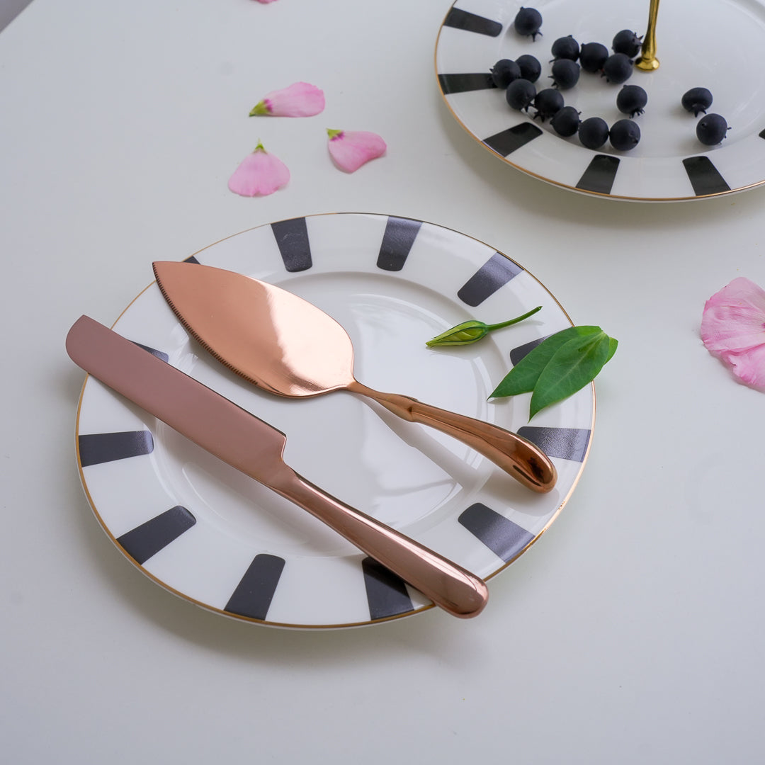 Cake Shovel and Knife Set - Gold, Silver & Rose Gold option - Image 8