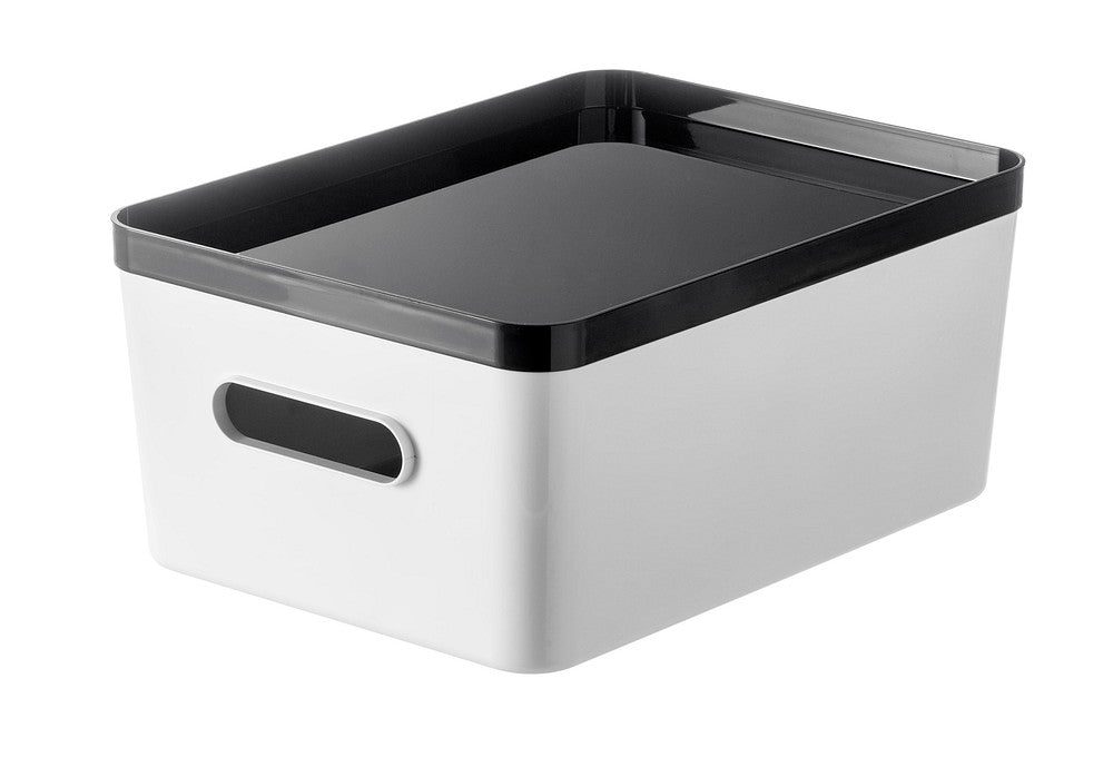 Large Clear Stacking Lidded Fridge Storage Box - Image 12