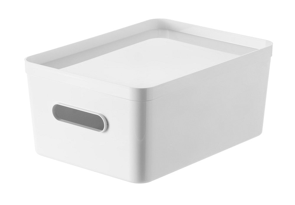 Large Clear Stacking Lidded Fridge Storage Box - Image 11