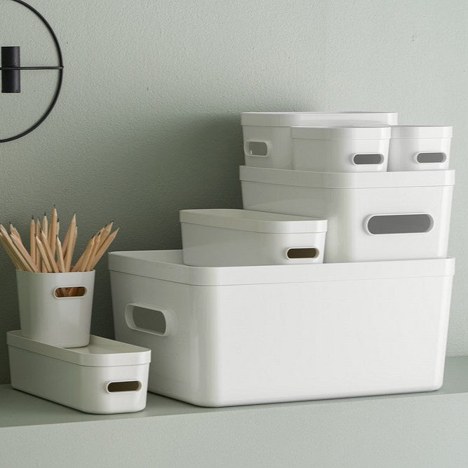 Large Clear Stacking Lidded Fridge Storage Box - Image 14