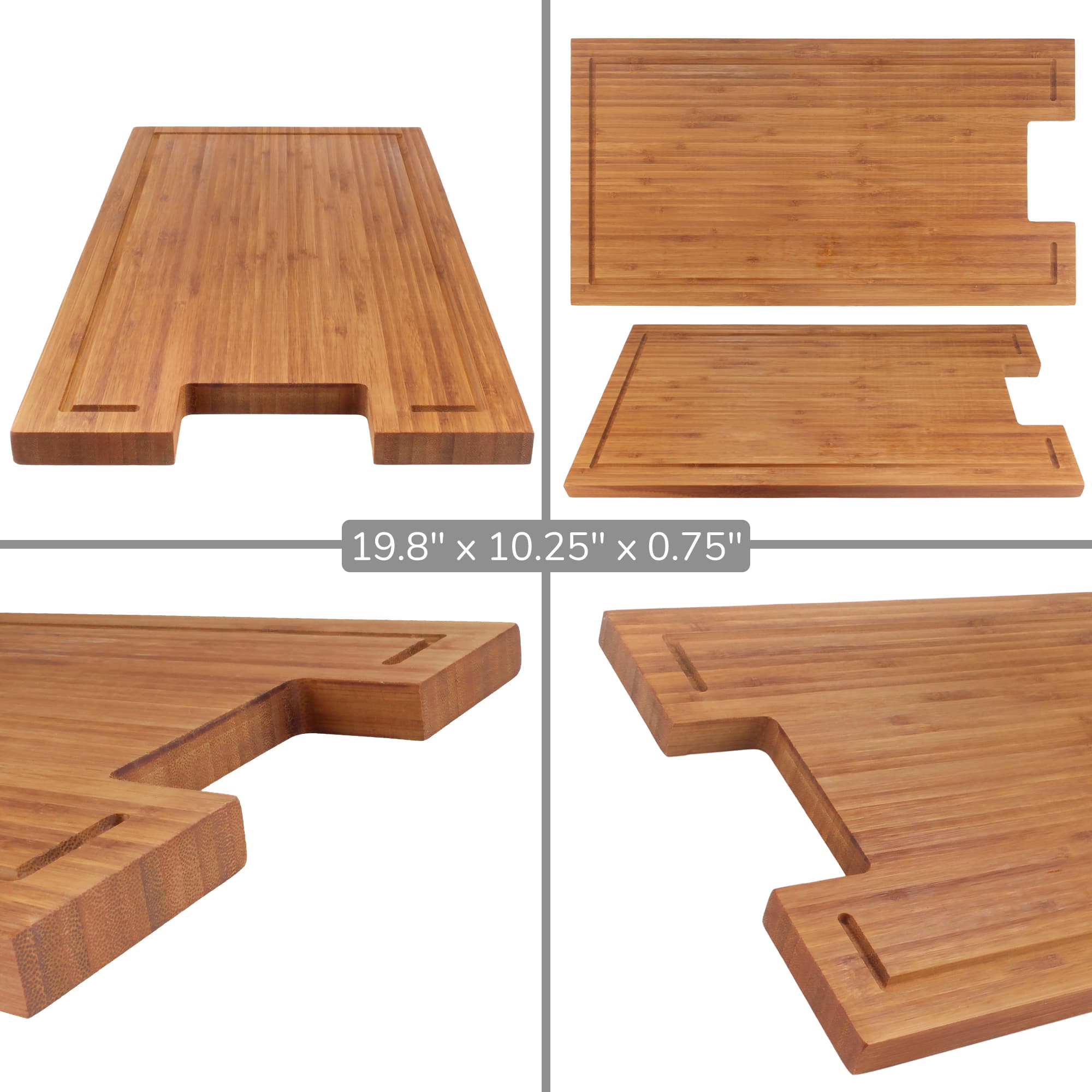 Bamboo Stove Top Cover and Cutting Board - Image 6