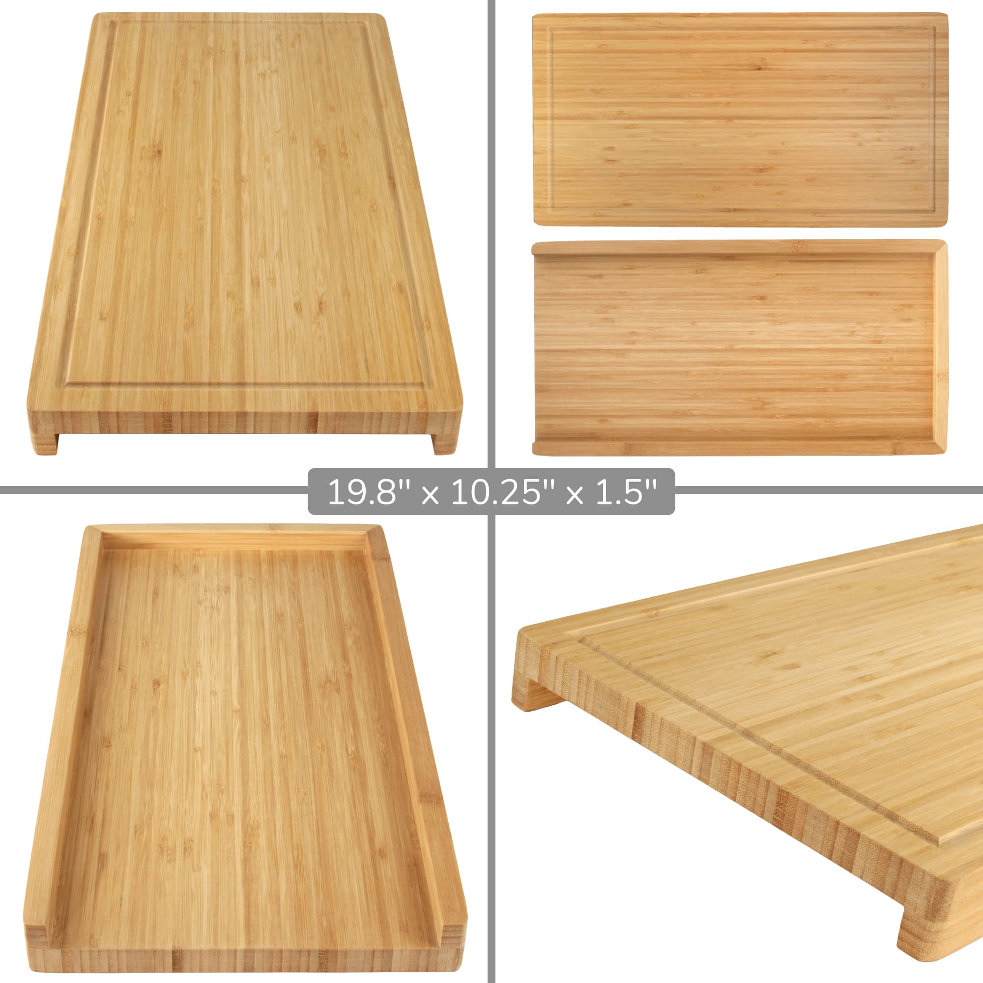 Bamboo Stove Top Cover and Cutting Board - Image 7