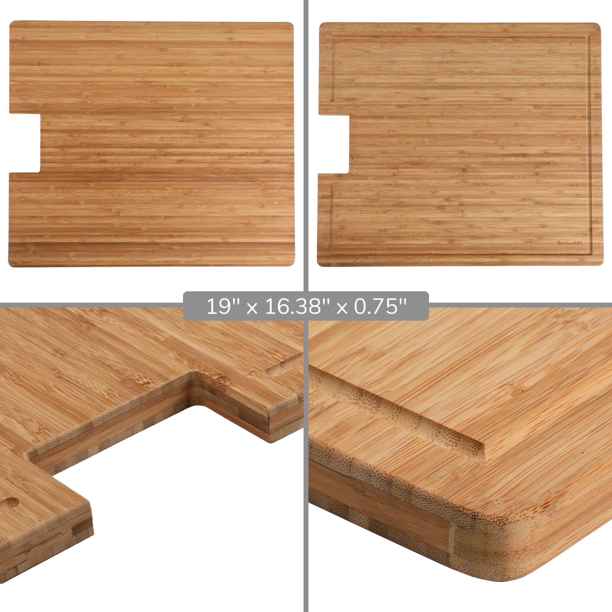 Bamboo Stove Top Cover and Cutting Board - Image 10