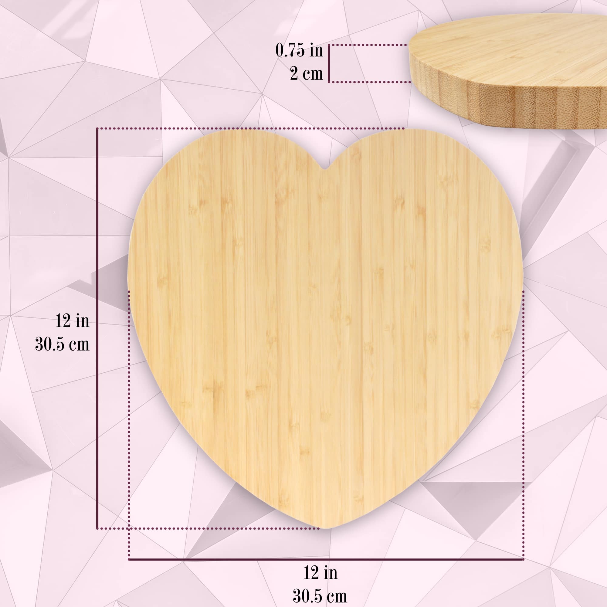 Heart-Shaped Cutting Board - Image 2