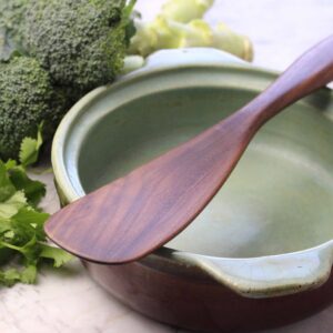 Handmade wooden spurtle for all kinds of jobs in the kitchen.