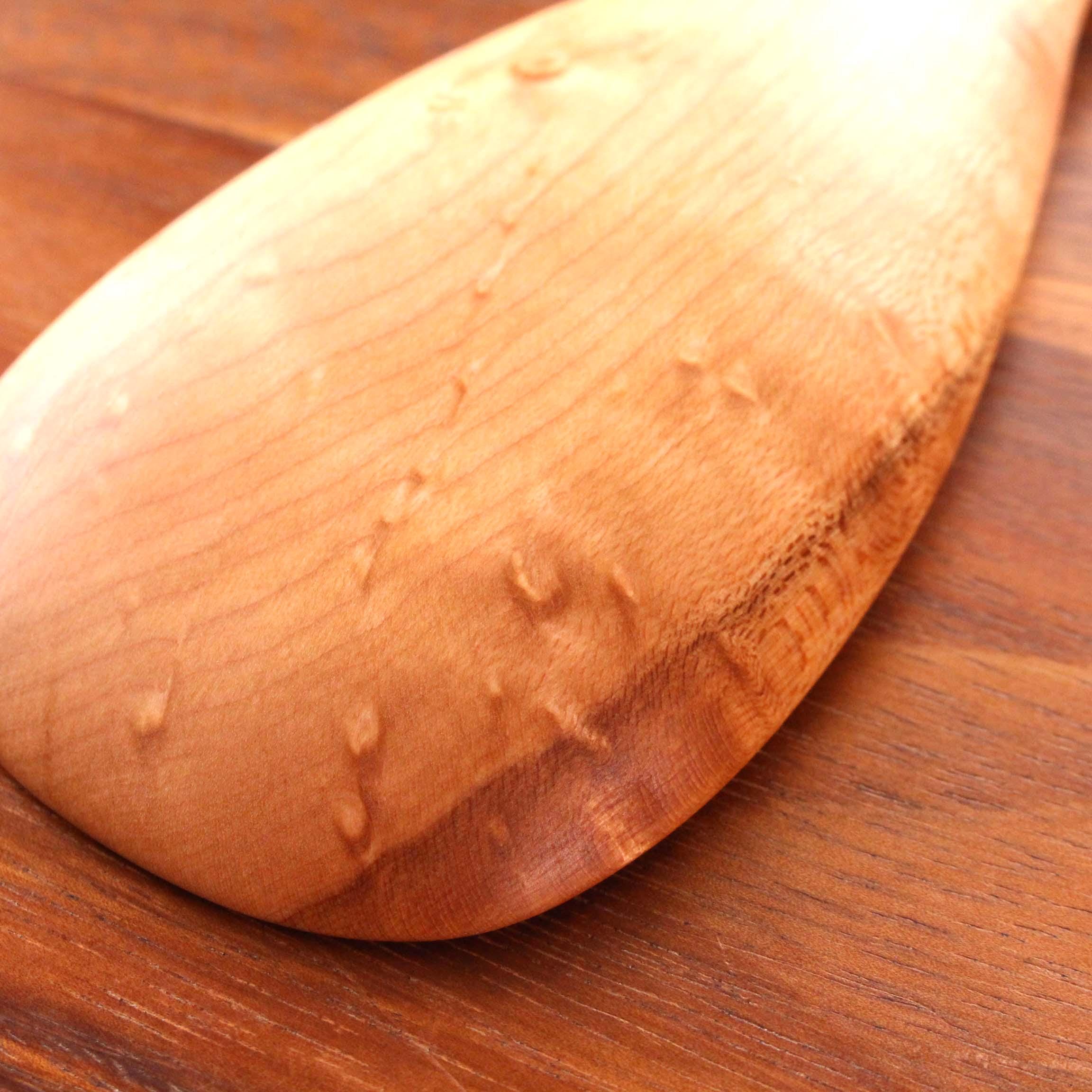 14 and 12 inch handmade wooden treenware spoon for all kinds of jobs in the kitchen - Image 8