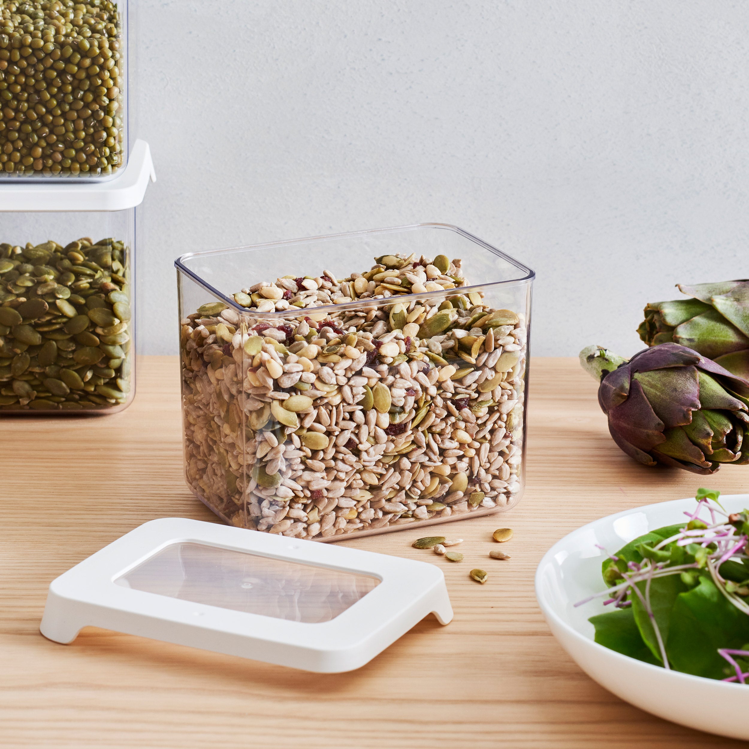 Airtight Dry Food Storage Container 0.8 Litre - Image 2