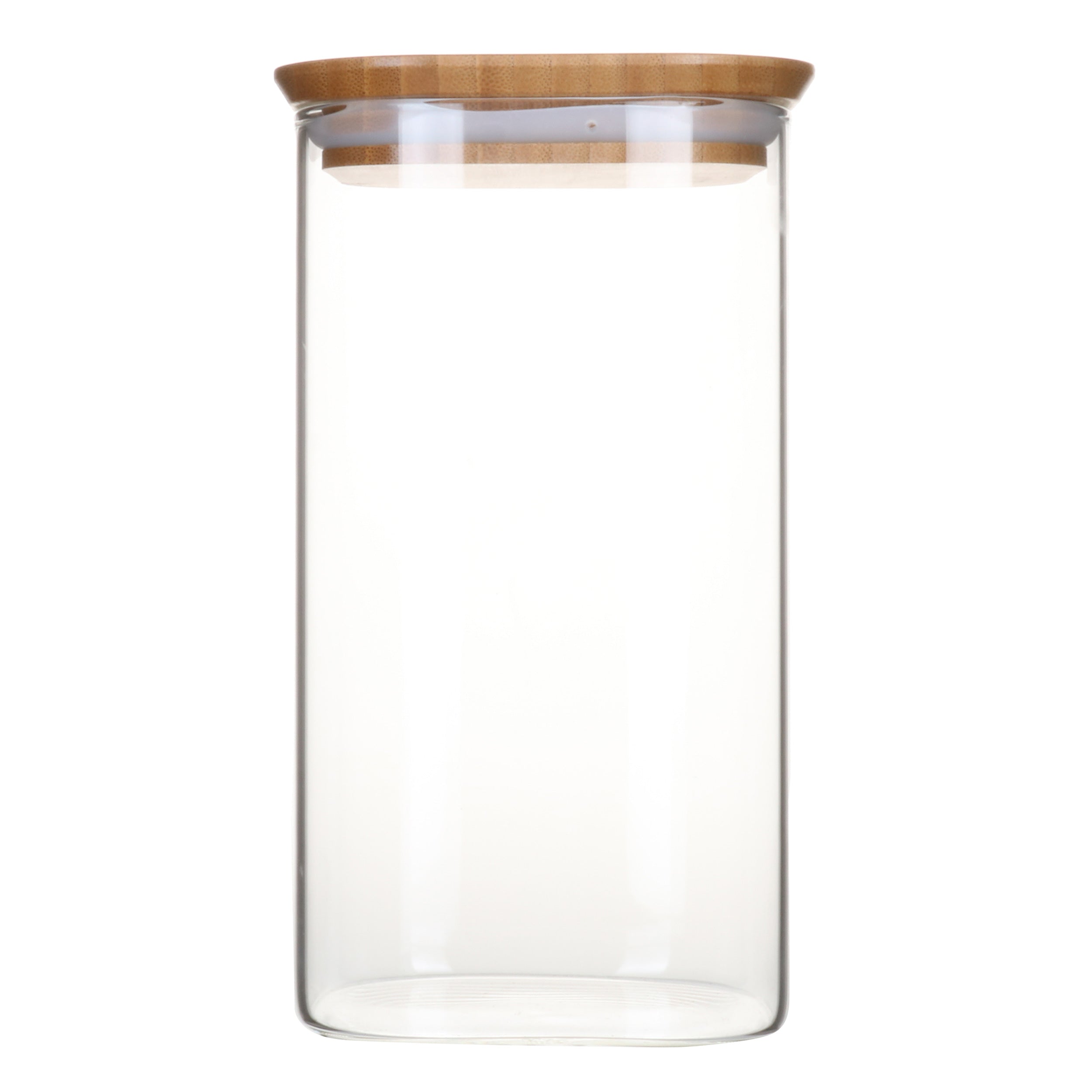 Glass Storage Canister With Bamboo Lid 1.4 Litre - Image 3